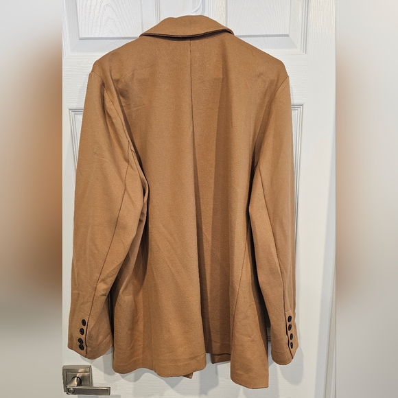 NWOT Worthington Women's Camel Double-Breasted Blazer- XXL - Picture 2 of 9